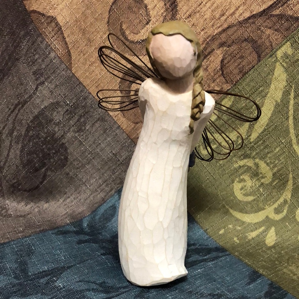 ⭐️EUC⭐️Willow Tree Angel Figurine, Thank You from 2002